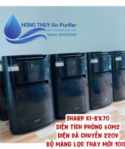SIÊU PHẨM MÁY LỌC KHÔNG KHÍ SHARP KI-BX70