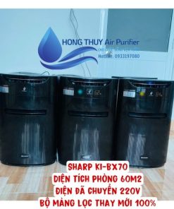 SIÊU PHẨM MÁY LỌC KHÔNG KHÍ SHARP KI-BX70