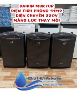 MÁY LỌC KHÔNG KHÍ VÀ BÙ ẨM DAIKIN : MCK70R