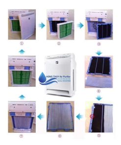Màng lọc không khí daikin MC70TVM6 - MCK75 - MCZ65 ( Hepa+ Than)